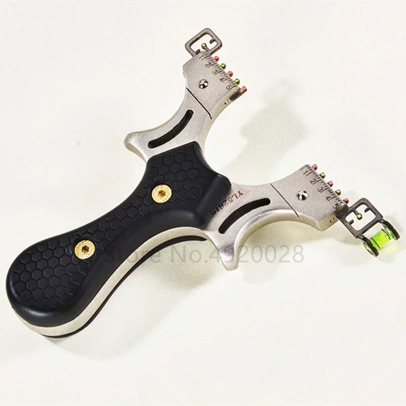 Stainless Steel Outdoor Slingshot Large Strong Rubber Band Shooting Catapult Hunting Tire Tactical Game Toy Bow