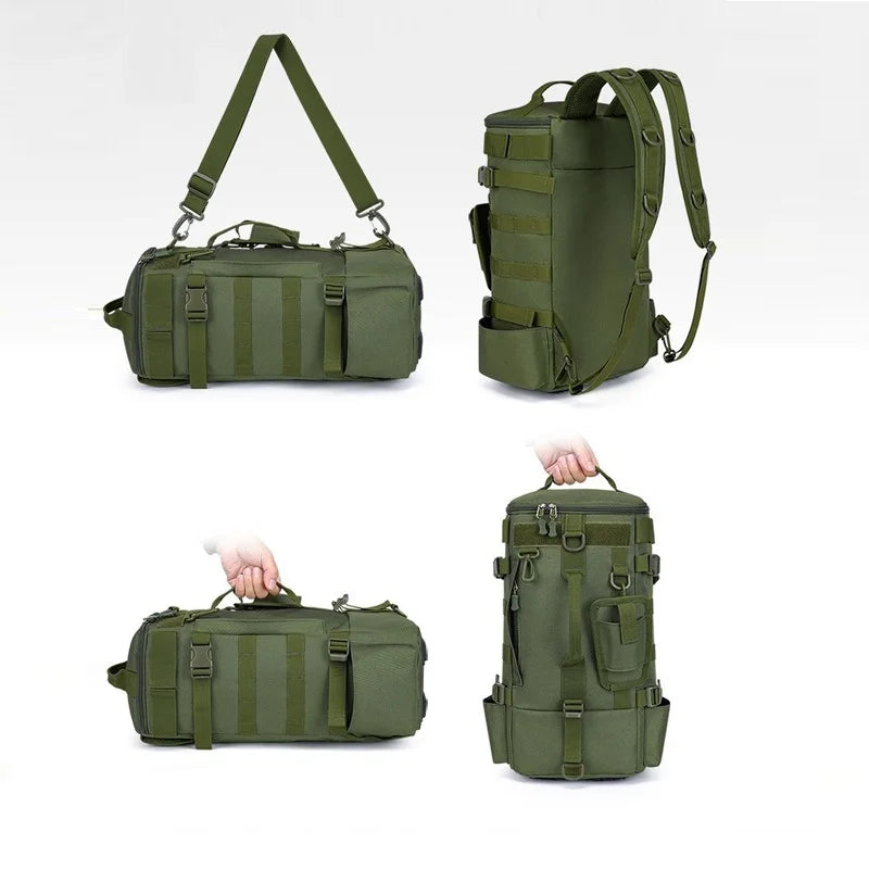 Waterproof Sports Climb Bag Multifunctional Backpack With Large Capacity For Men Fishing Equipment Gear Backpack Handbag