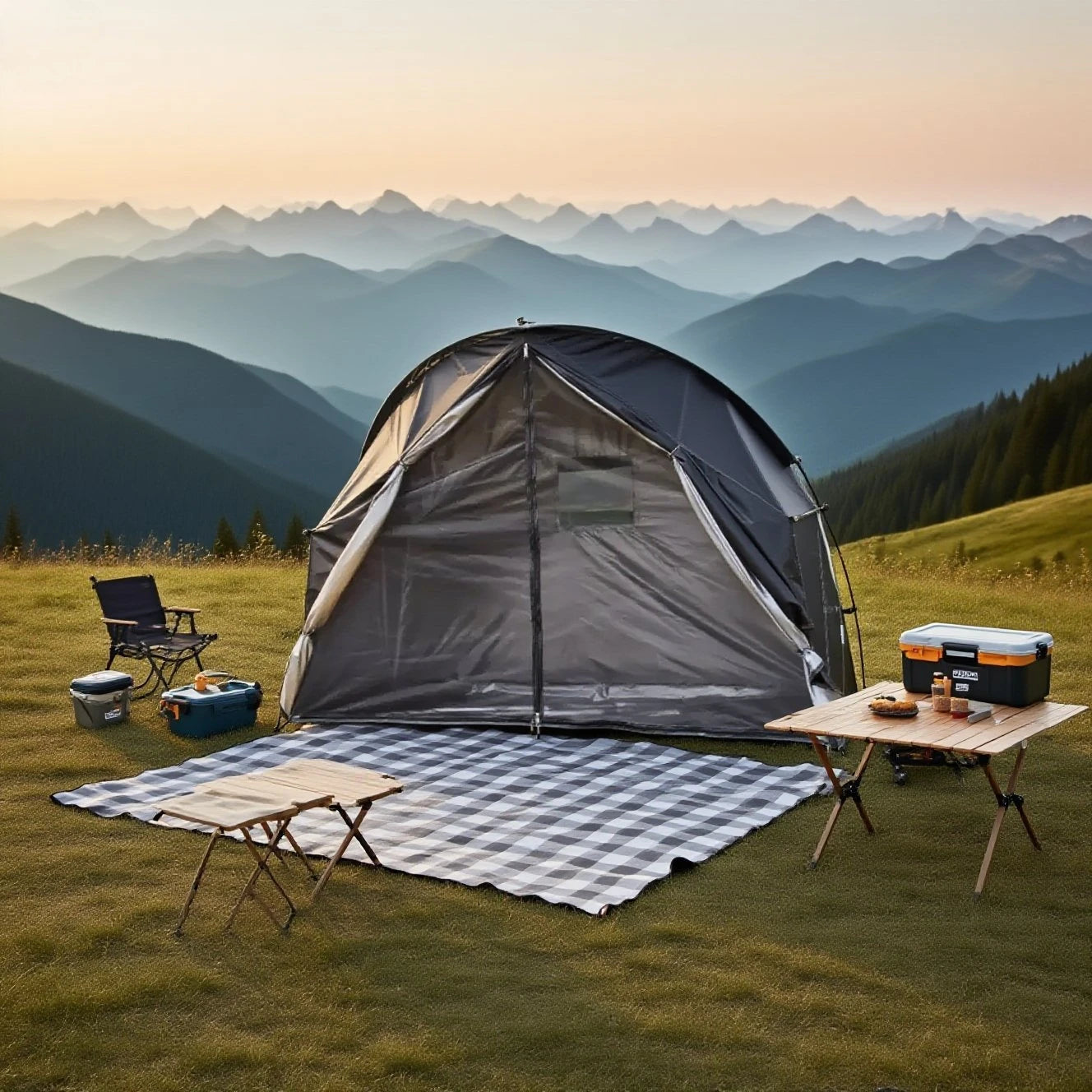 Breathable Mesh Tent for Backpacking - 1 Person All-Mesh Insect-Proof Camping Tent with Enhanced Airflow, Portable Sleep Shelter