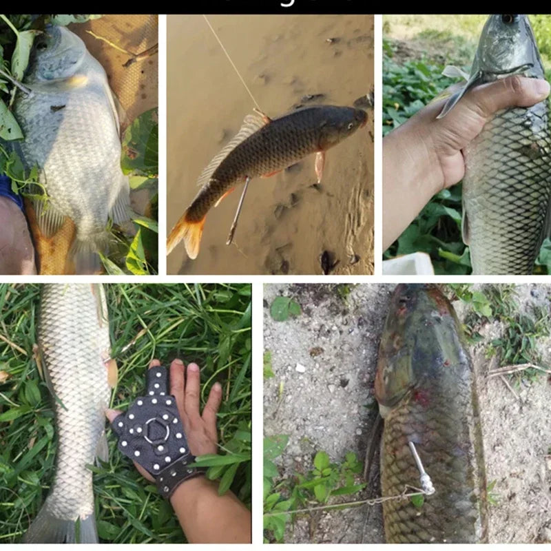 Strong Power Game Shooting Slingshot Full Set of Fishing Artifact Outdoor Hunting Catapult Horizontal Aiming Toy Slingshot