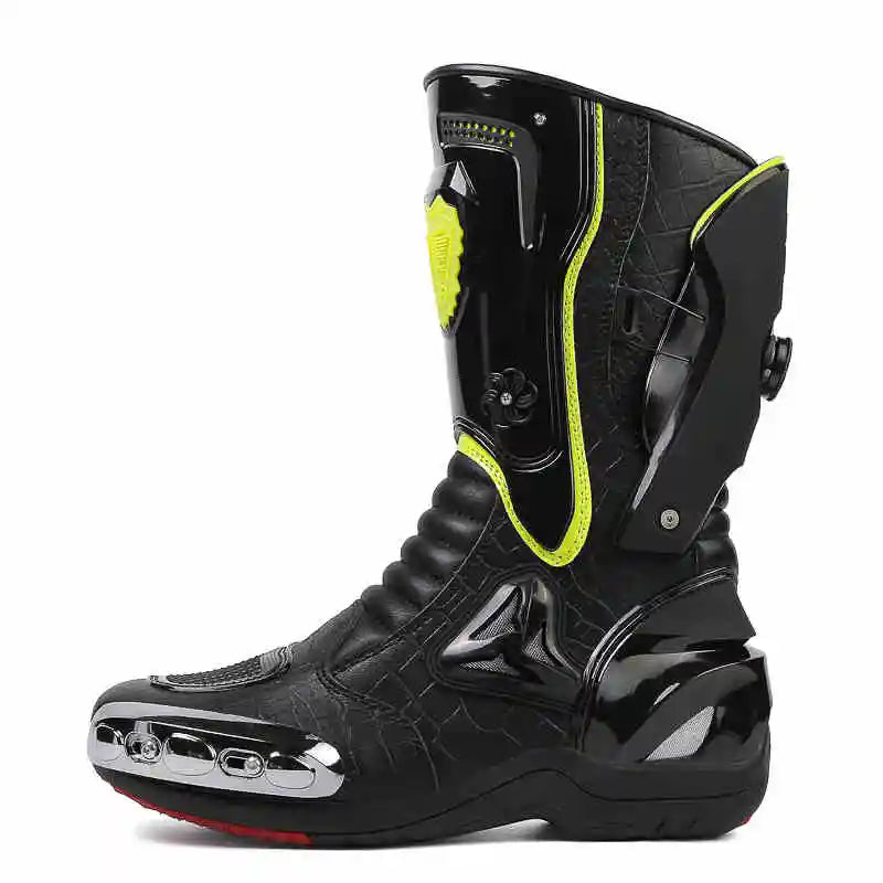 36-47 Anti Fall Motocross Boots Wear-resistant Motorcycle Boots Men's Women Racing Boots Safe Riding Equipment Rally Shoes