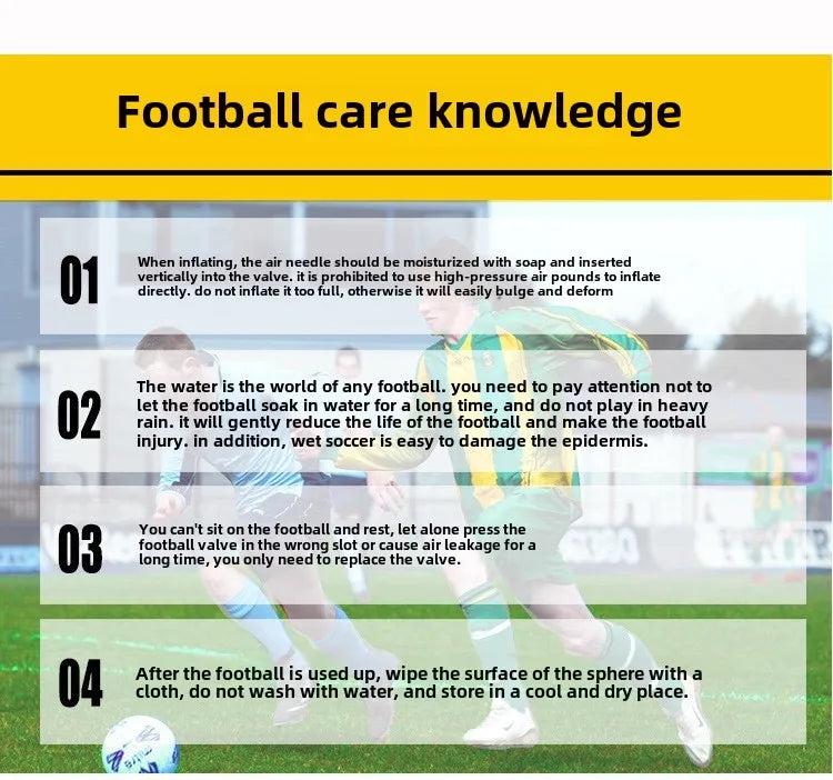 Football standard size 5 machine sewn ball PU explosion-proof material sports league outdoor competition football training