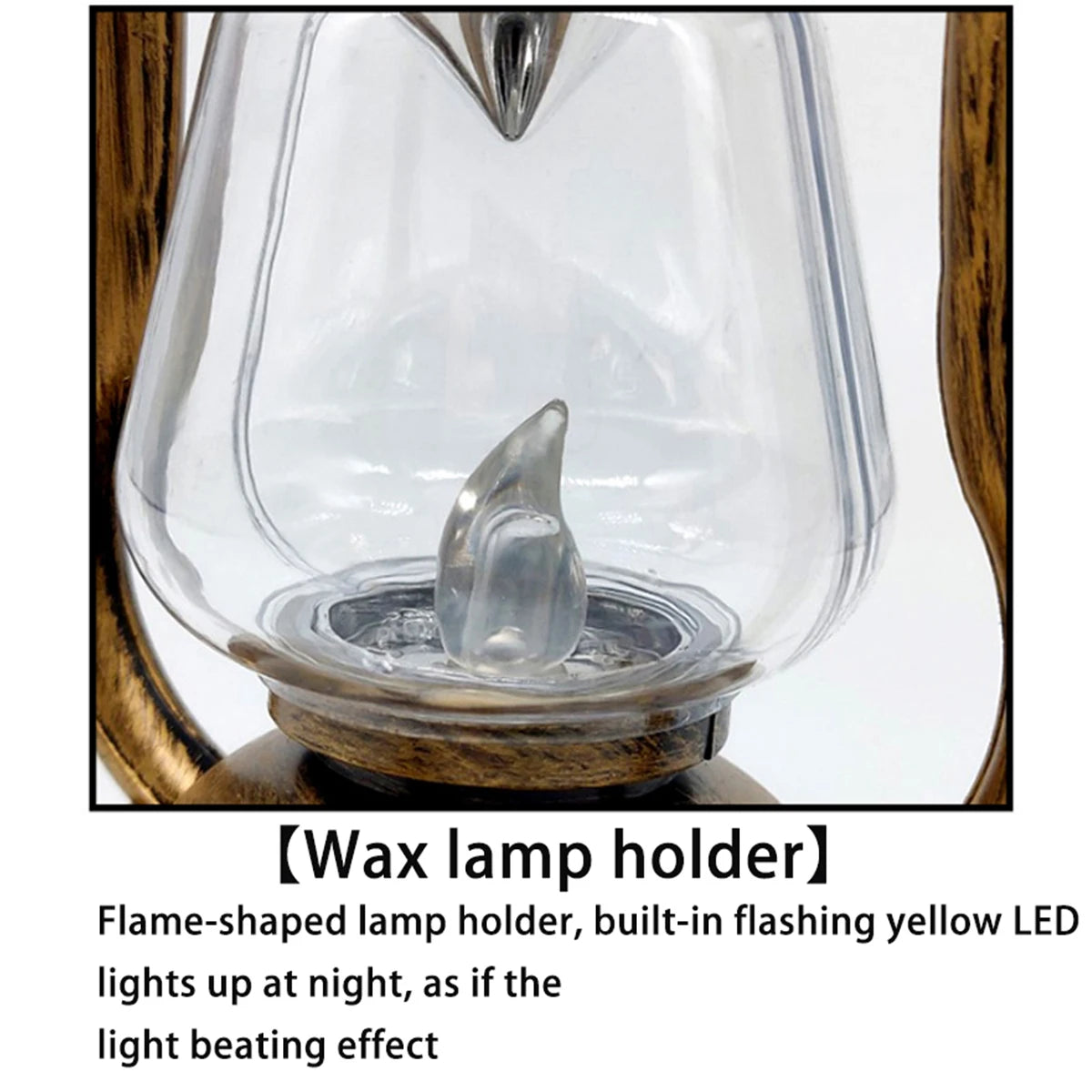 LED Solar Candle Light Retro Kerosene Lamp Solar Powered Hanging Light Outdoor Portable Lantern Light Courtyard Garden Decor