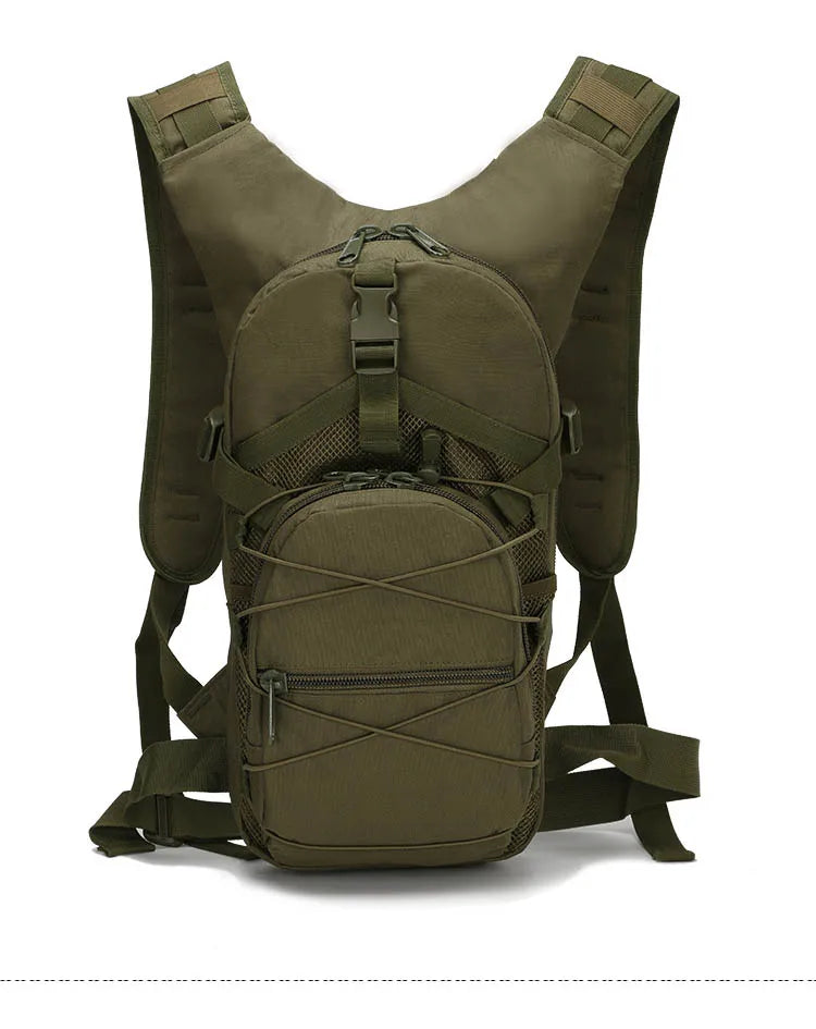 Oxford 15L Molle Tactical Backpack 800D Travel Hiking Bicycle Backpacks Outdoor Sports Cycling Climbing Trekking 3P Bag
