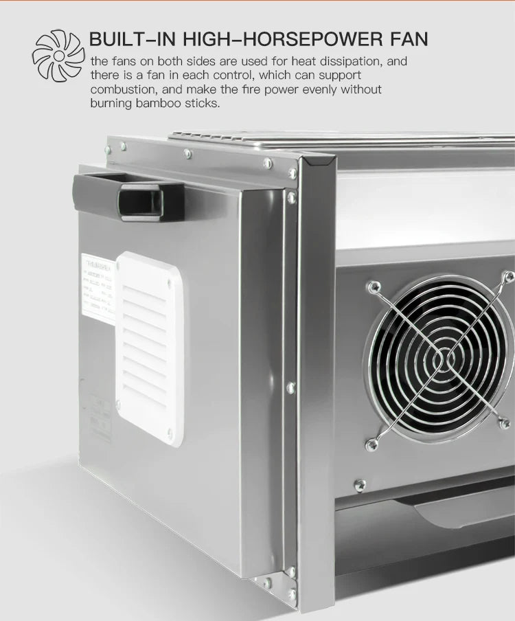 A8 Gas Large Barbecue Grill Commercial Grill Machine Restaurant