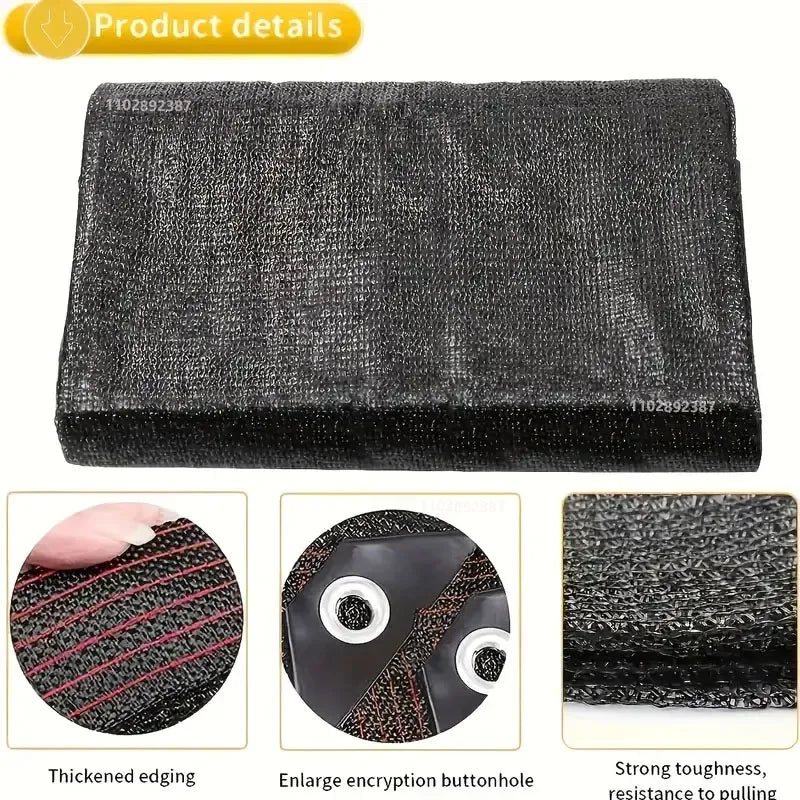 4x5m Beige shading net, UV protection, plant shed, outdoor sunshade, mesh, HDPE sunscreen fabric sunshade