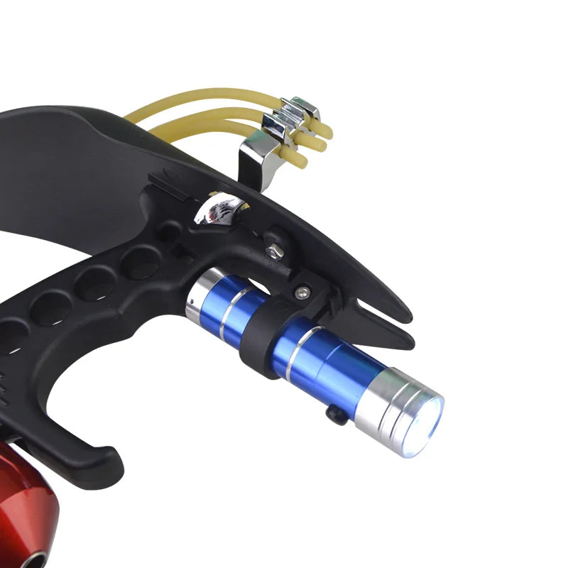 Slingshots Shooting Fishing Set Hunting Catapult Reel Darts Rubber Band Outdoor Archery Bow and Arrow Fisnhing Tool