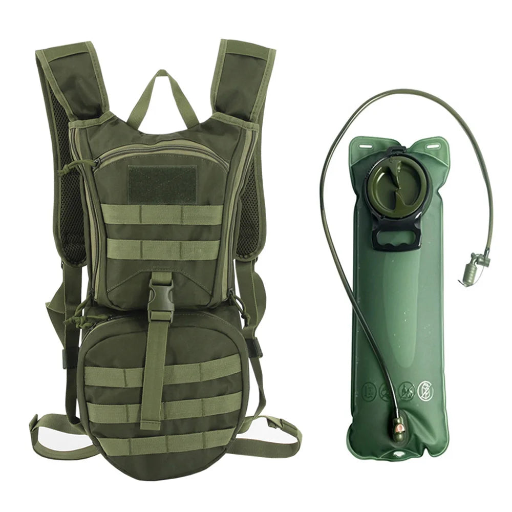 Outdoor Hydration Backpack Tactical Assault Outdoor Hiking Hunting Climbing Riding Bag Cycling Backpack Water Bag