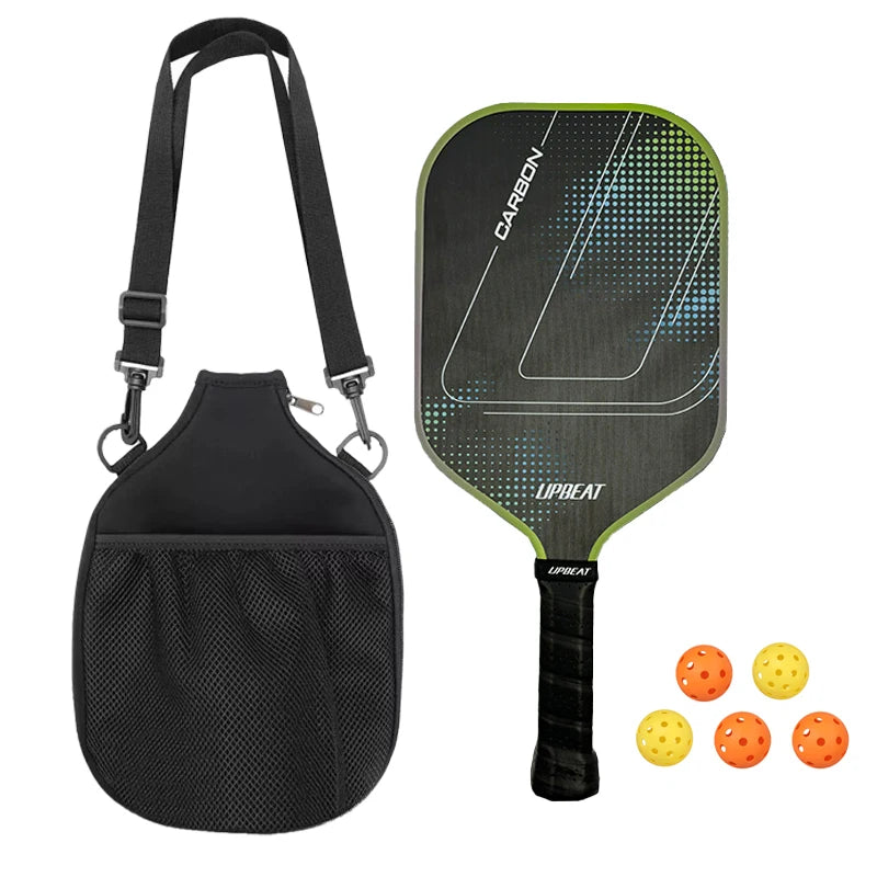 T700 Carbon Fiber Platform Tennis Racket With Honeycomb Core Lightweight Durable For Competitive Play Sports Equipment