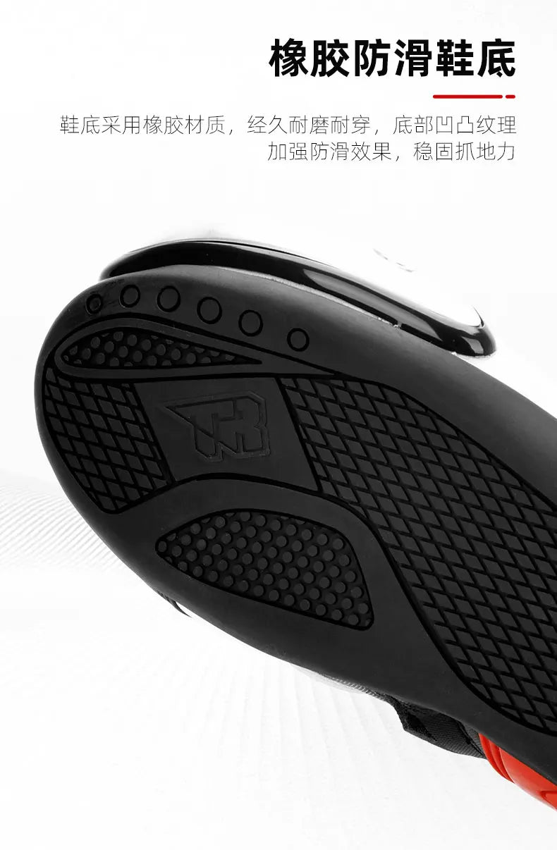 Motocross Off-Road Rally Professional Boots Motorcycle long Boots Safety Riding Protection Shoes Motorbike Rider Biker Shoes