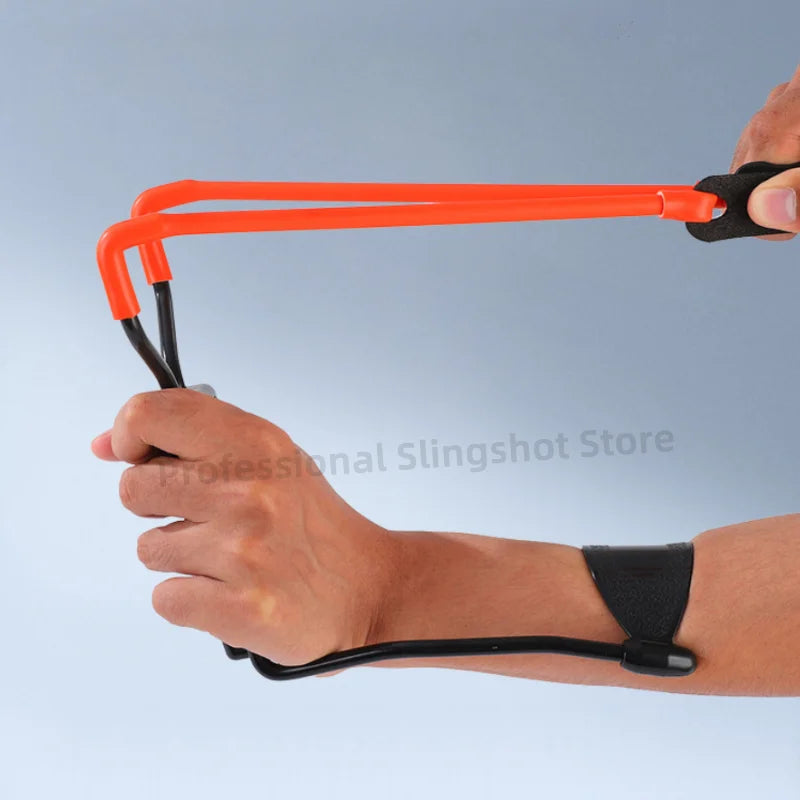 Outdoor Shooting Slingshot Professional Tactical Pocket Hunting Slingshot Target Catapult Foldable Shooting Equipment