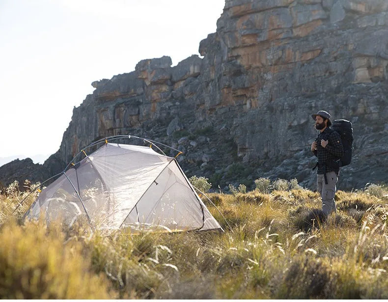Naturehike-Mongar 2 Tent, Ultralight Double-Person Tent, Professional Outdoor Camping, Mountaineering, Windproof and Rainproof