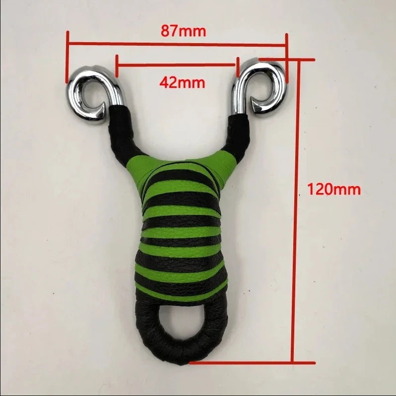 Alloy Hunting Slingshot Outdoor Shooting Game Slingshot Traditional Rubber Band Slingshot High Power Catapults