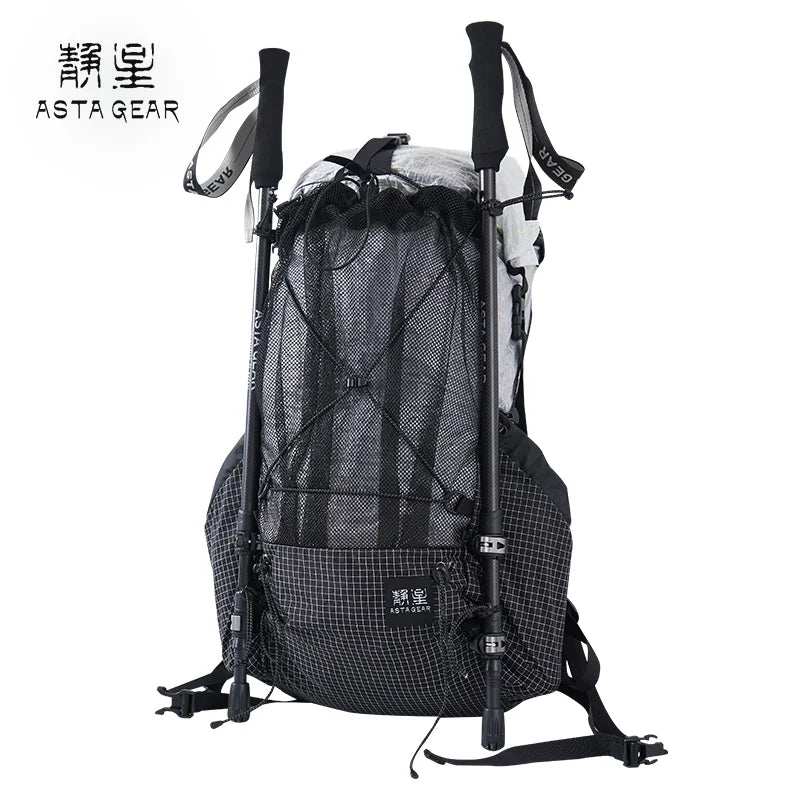 Asta Gear Jianshan UHMWPE Backpack Outdoor Ultralight Backpack Camping Hiking Mountaineering DCF Traveling Backpack