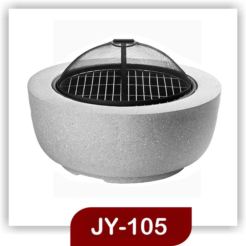 Factory Original Charcoal BBQ Grill With Side Tables Outdoor Smoker Ideal For Camping Tailgating Patio Garden