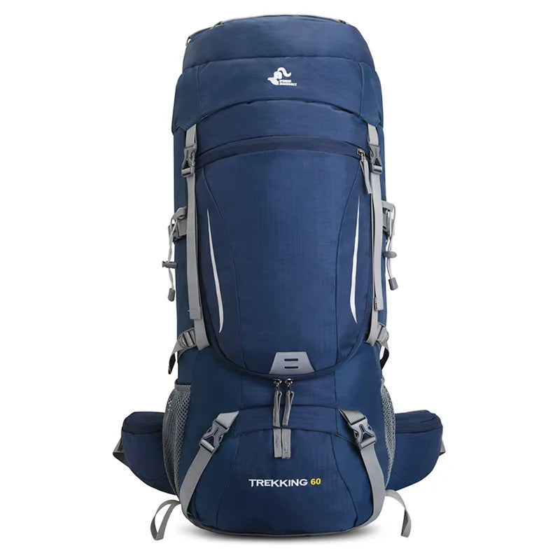 60L Large Hiking Mountaineering Backpack Climbing Hiking Backpack Camping Backpack Sport Outdoor Rucksack Bag For MEN