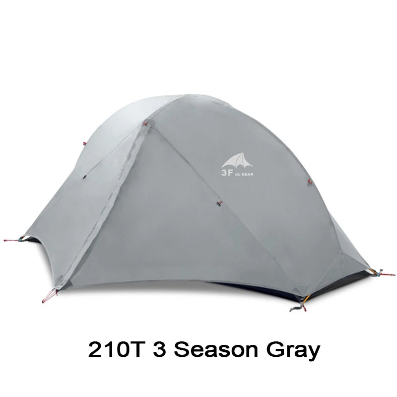 3F UL Gear Floating Cloud 1 Ultralight 3 4 Season Outdoor Camping Tent Waterproof Windproof Hiking Double Layer Tents