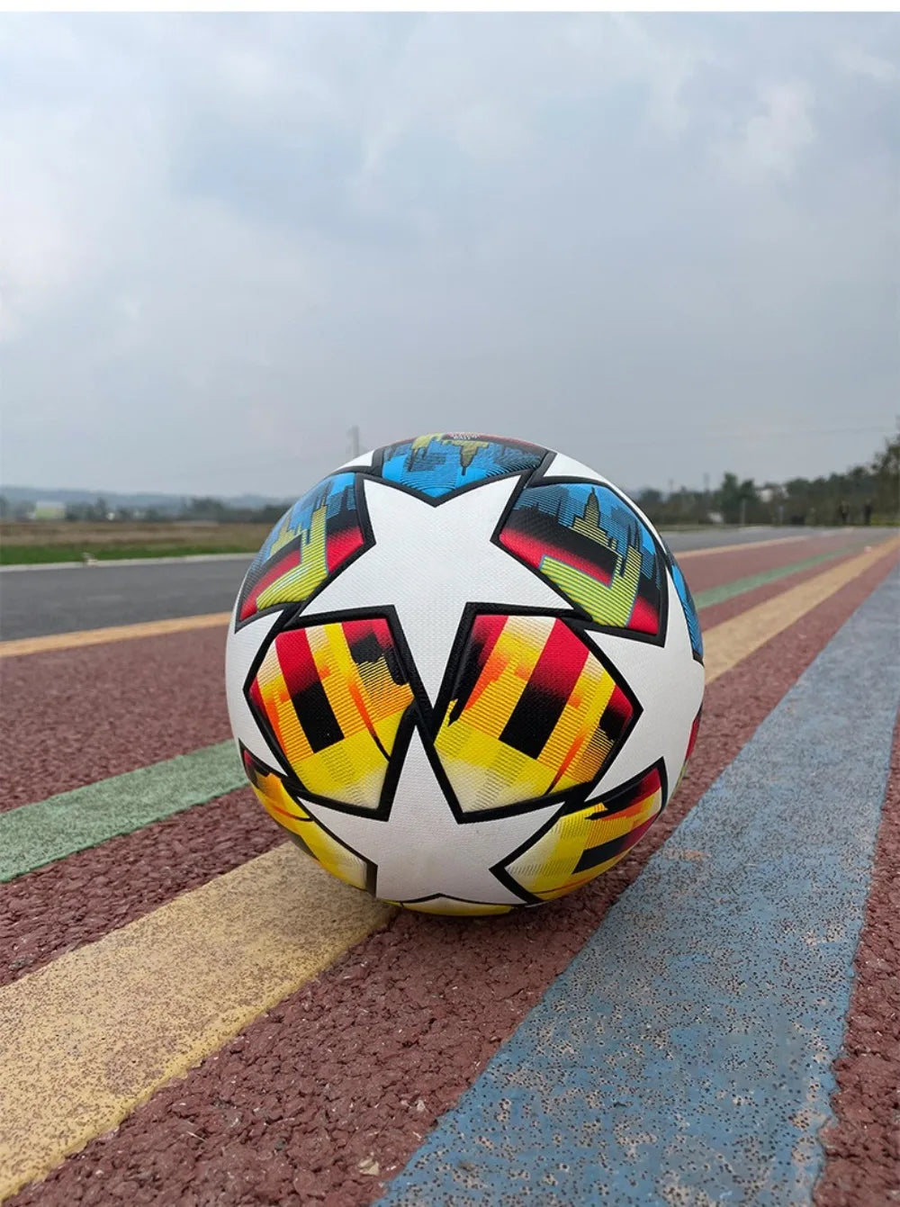 High Quality Standard Size 5 Soccer Ball Professional Seamless League Match Balls PU Material Children's Football School