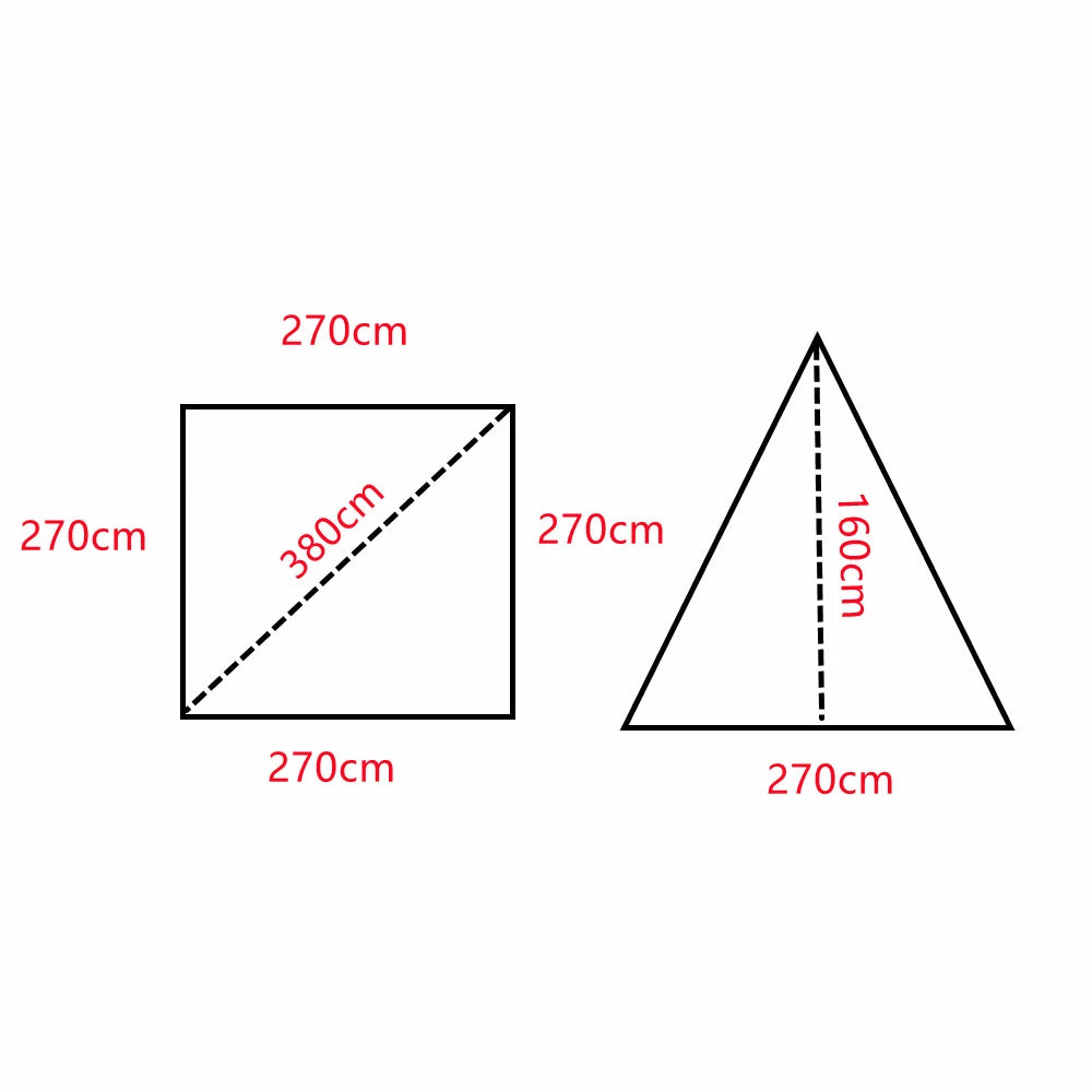 Outdoor 2 People Ultralight Mountain Gear with 2 Door Spire Tent Waterproof Camping tourist with Chimney Hole Hot Tent Camp