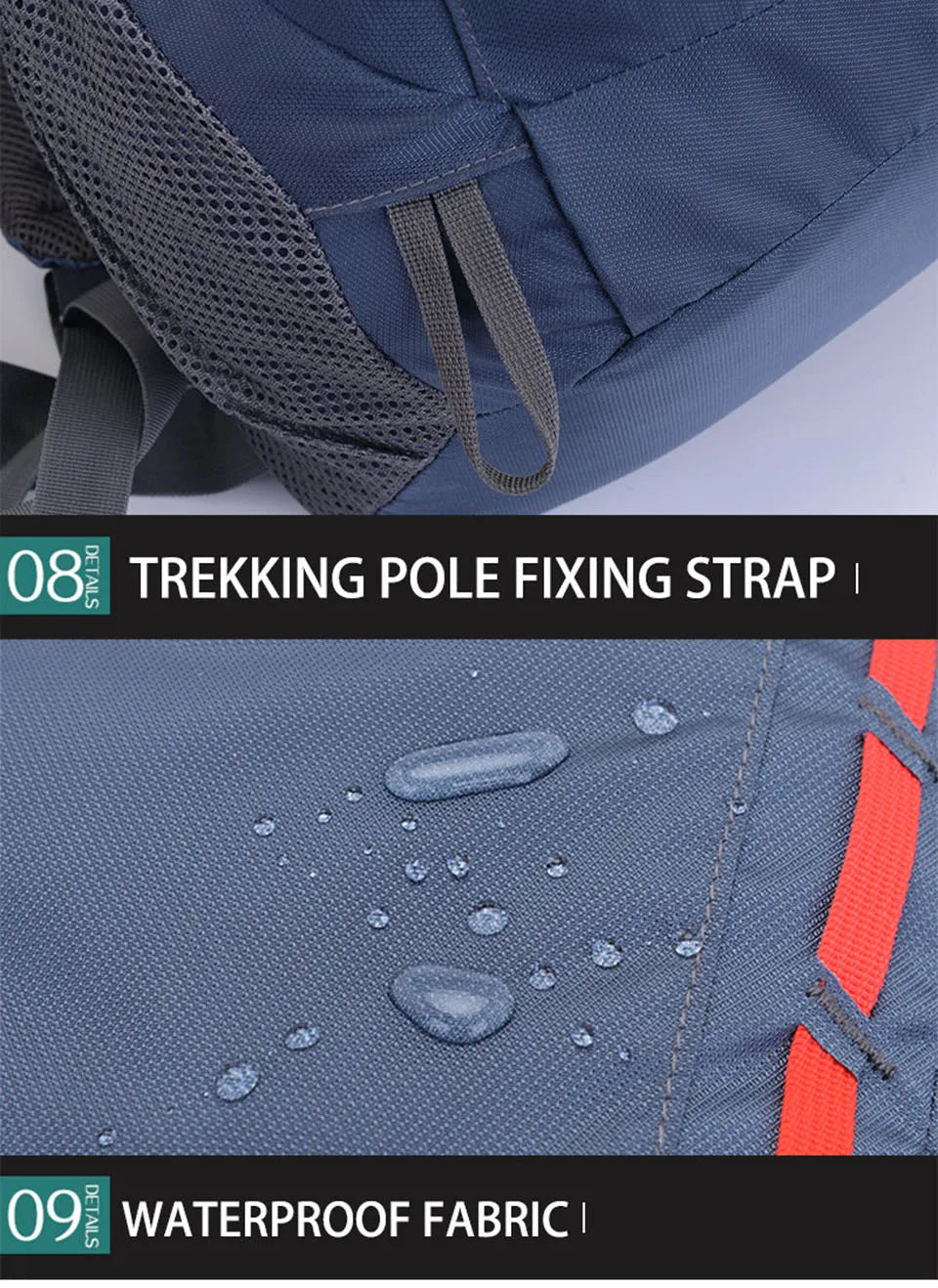 1Pcs Outdoor Sport Bag LOCAL LION 40L Backpacks Travel Bag Men Waterproof Rucksack Backpack