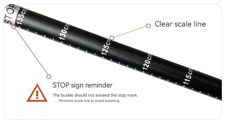 ASTA GEAR Carbon Fiber Climbing Alpenstock Ultra Light Aluminum Alloy  ul Tent Ceiling Support Rod Carbon Hiking  Climbing Stick