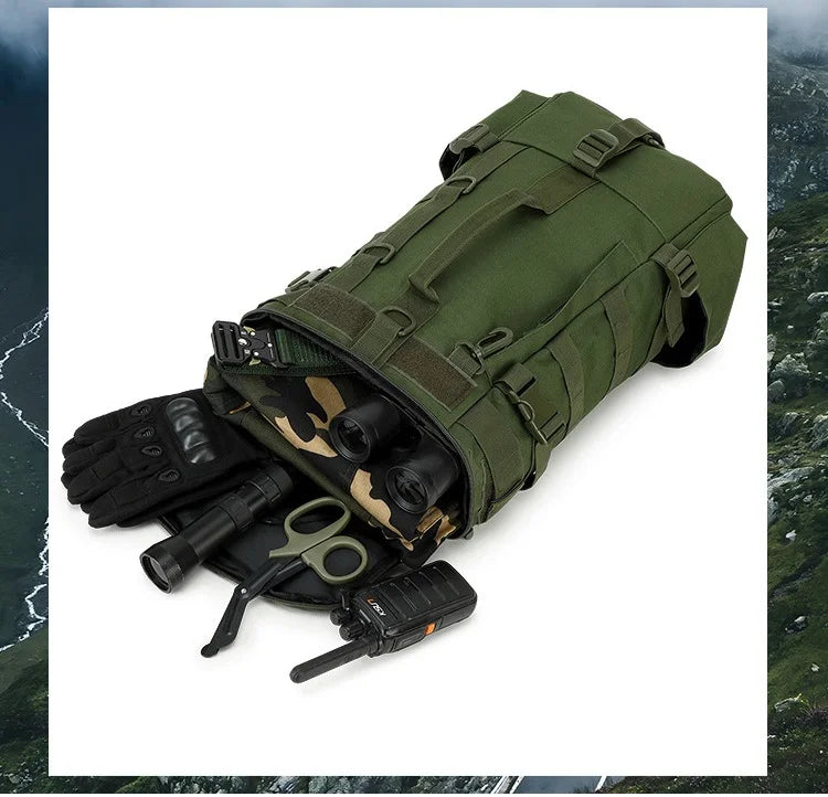 Waterproof Sports Climb Bag Multifunctional Backpack With Large Capacity For Men Fishing Equipment Gear Backpack Handbag
