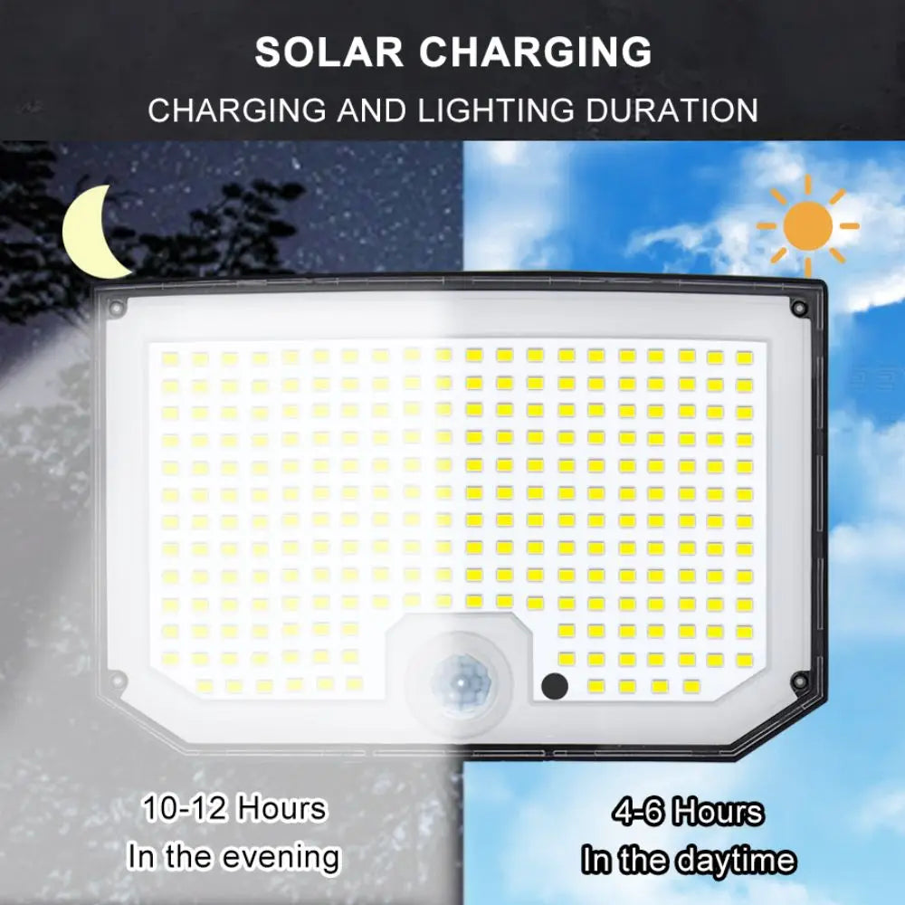 238/328 LED Solar Lamp Outdoor 348Wall Lamp IP65 Waterproof Spotlights Lamp Motion Sensor Solar 3 Mode Street Light Garden Decor