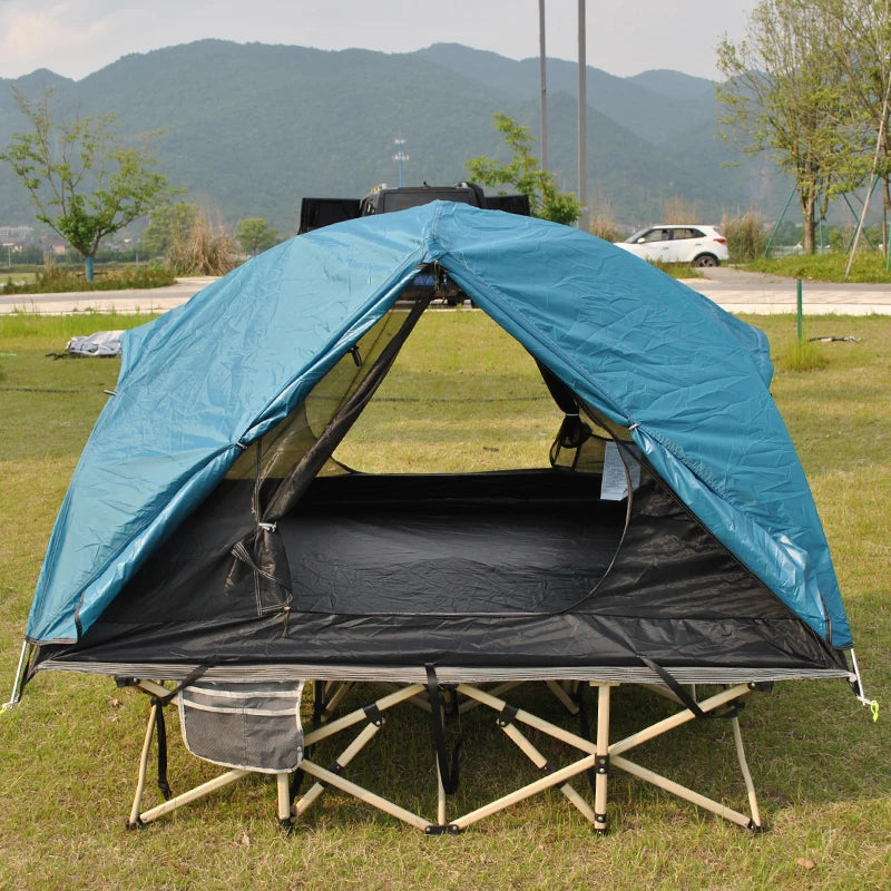 Camping Tent 2 Person, Professional Waterproof & Windproof Lightweight Backpacking Tent Can Be Cot Tent,bed Tent Not Include Bed