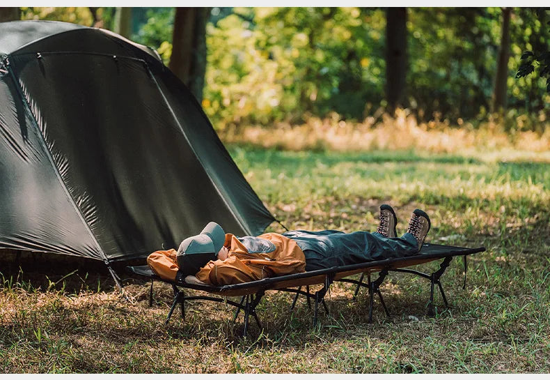 Thous Winds Camping Cot Down Winter Waterproof Sleeping Bag Down Camping Cot Down Backing Fit with Helinox Cot Camping Supplies