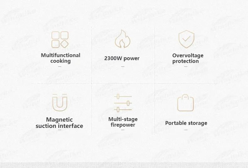 Naturehike Camping Gas Stove Burner 2300W Strong Fire Cooking Furnace Outdoor Picnic Barbecue Fry Grill Boil Pot Pan Portable