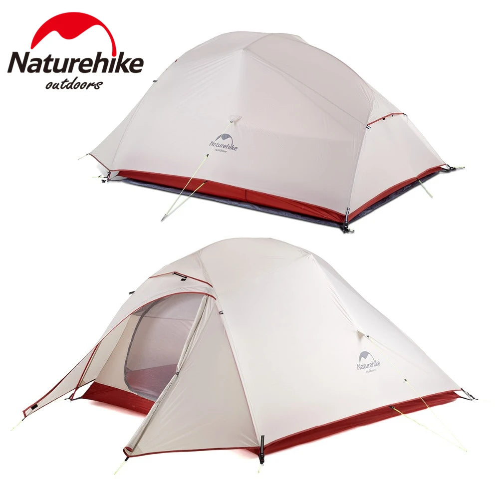 Naturehike Cloud Up 1 2 3 Tent Outdoor Camping Waterproof Tent ProfssIonal Glamping Hiking Backpacking Shelter Tent Portable