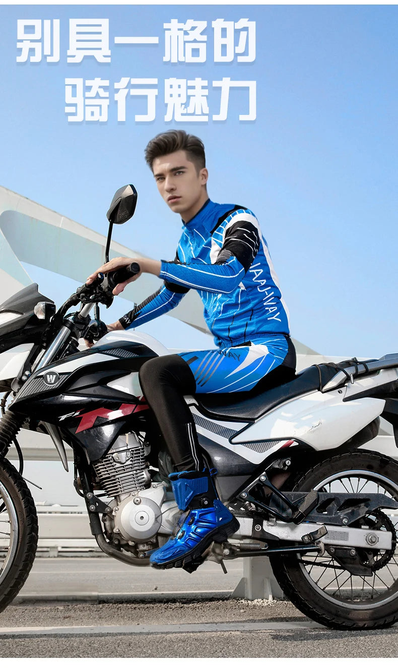 New Motorbike Boots Anti-slip Waterproof  Motorcycle Boots Wear-resistant Biker Protection Equipment Anti-fall Motocross Boot