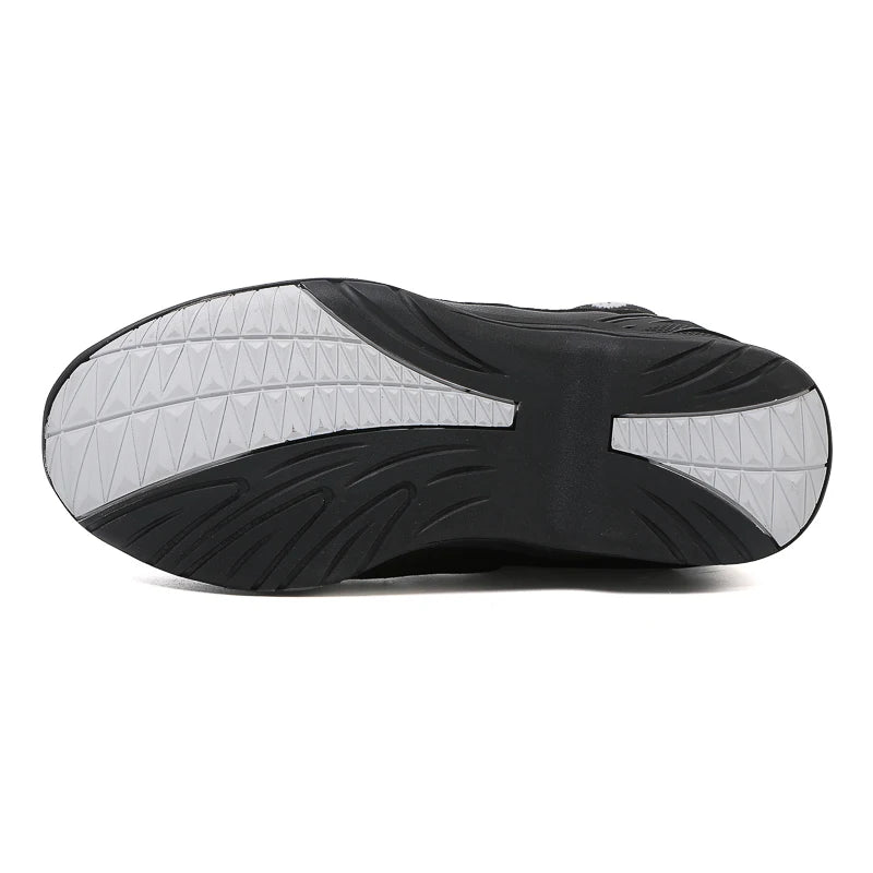 Motorcycle Shoes Riding Men Boots Motorcycle Casual Shoes Microfiber Waterproof Anti-slip Outdoors Travel Equipment Sneakers