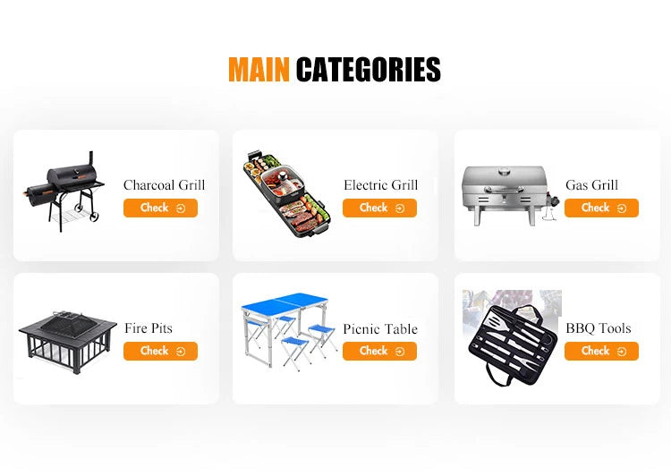 Large Barbecue Grill For More Than 8 People Bbq Charcoal Grill Double Side Plate