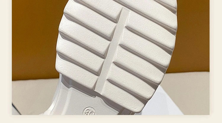 9CM Women Mid Calf Boots Autumn Winte Soft Leather Motorcycle Boots High Platform Square Heels Ladies Chunky Shoes Botas Mujer