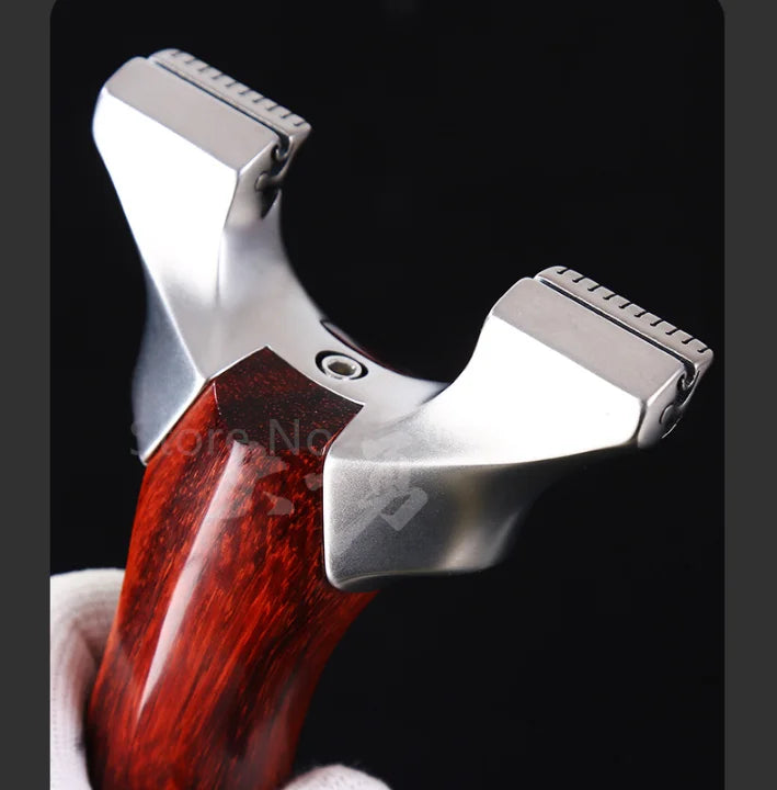 Outdoor Sports High-quality Stainless Steel Slingshot Balanced Rubber Band High-power Hunting Catapult Accessories