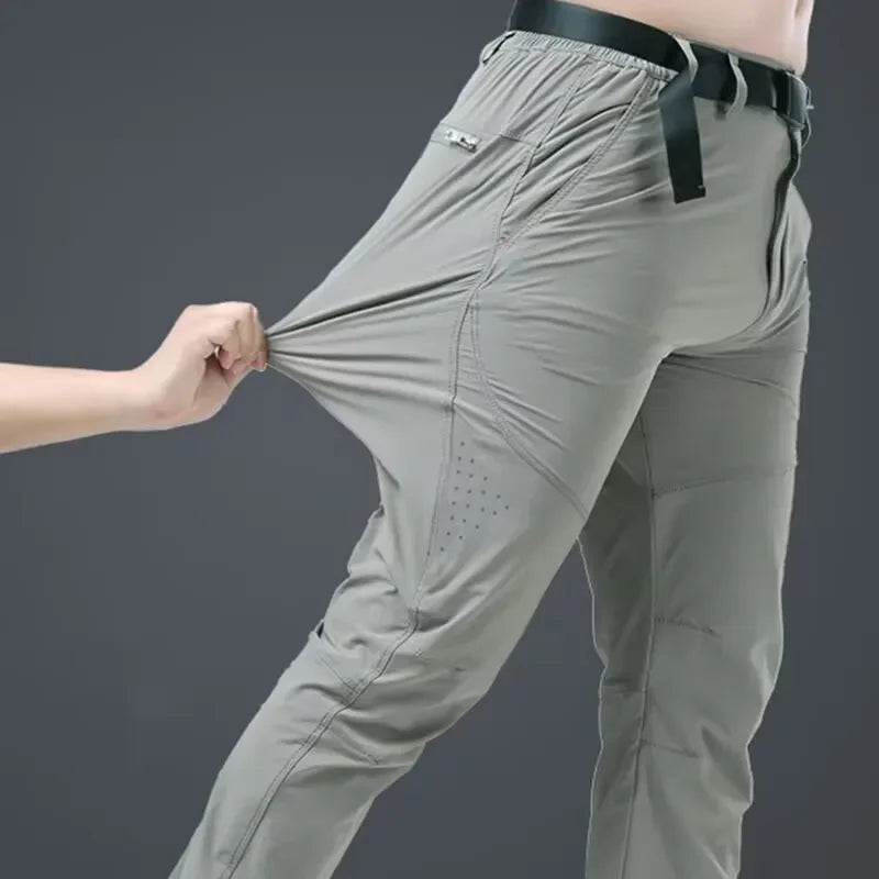 Golf Wear Men Pants New Style Stretch Spring Summer Outdoor Golf Trousers Utility Golf Pants Breathable Elastic Cargo Pants 골프웨어