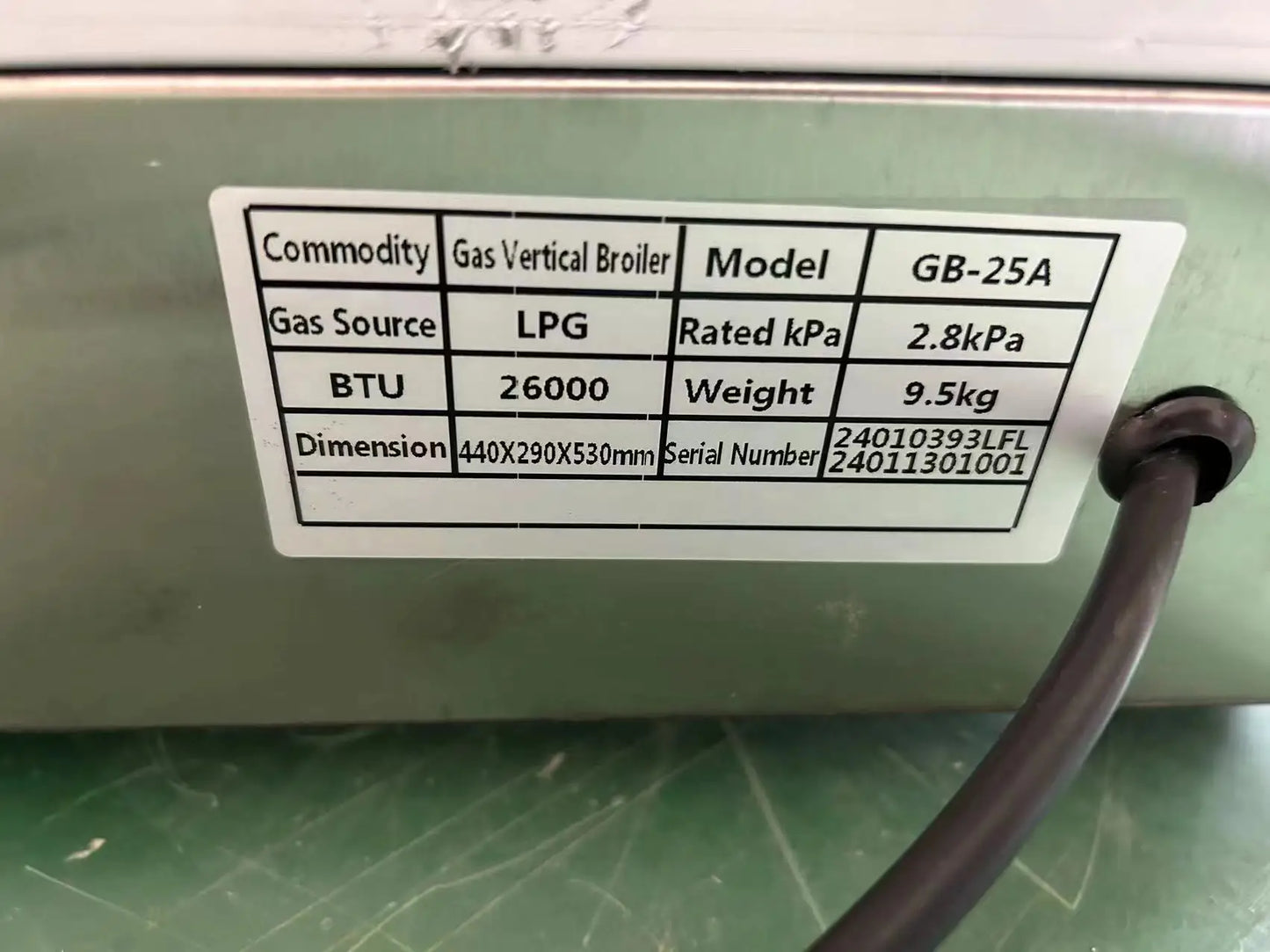 Gas Shawarma Machine 2 Burner Chicken Doner Kebab BBQ Grill Skewers Maker for Commercial