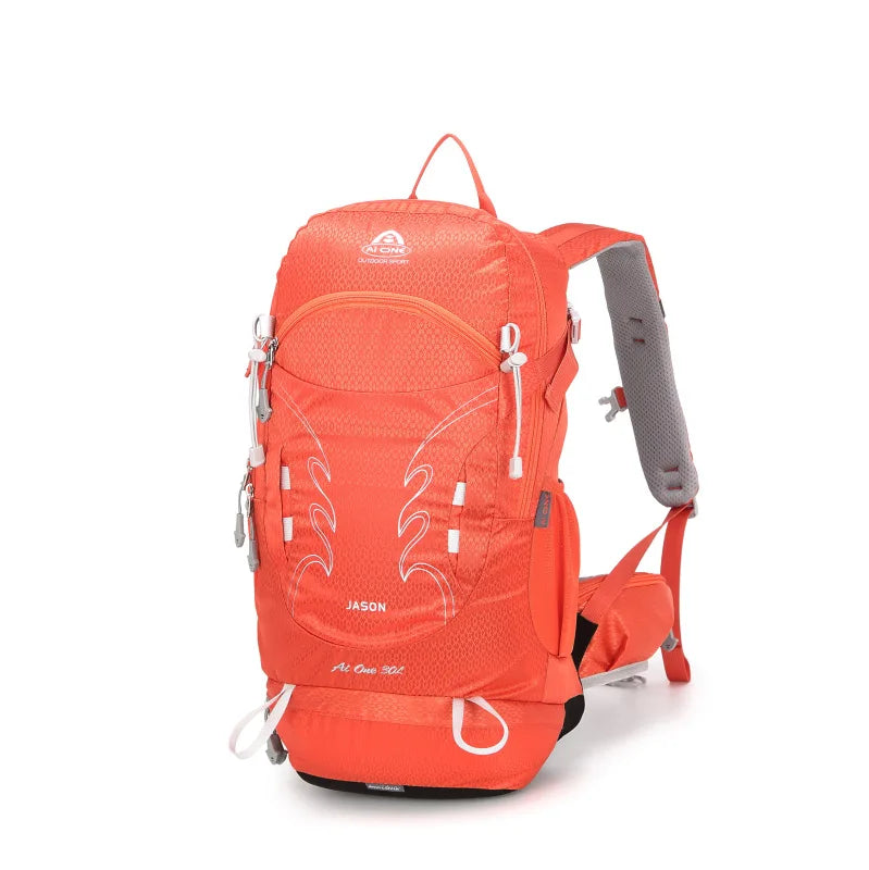 30L Water-Resistant Hiking Backpack for Men Women Breathable Back System Lightweight Daypack for Camping Trekking Outdoor Travel
