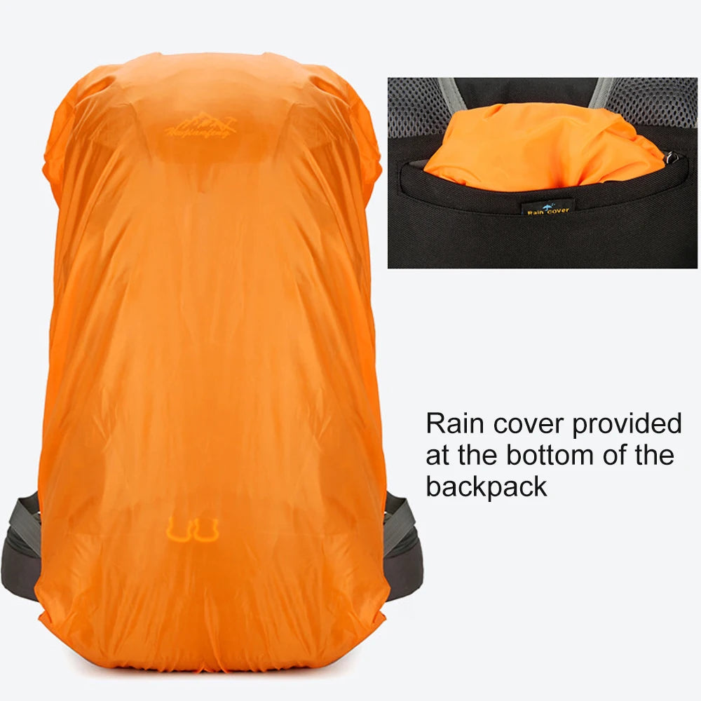 50L Hiking Backpack Men Women, Large Backpack Packs, Waterproof Camping Backpacks Bag, Camping Essentials for Trekking Travel