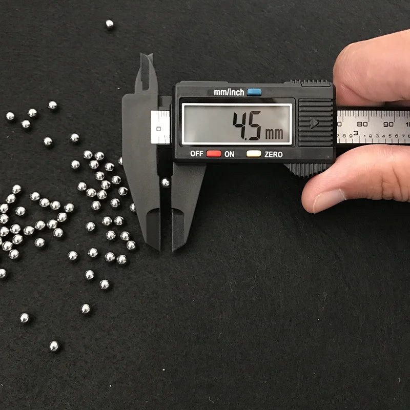 1000pcs/Lot 4.5mm Steel Slingshot Balls Catapult Balls Slingshot Hunting High-carbon Shooting Catapult Bow Hitting Ammo Yernea