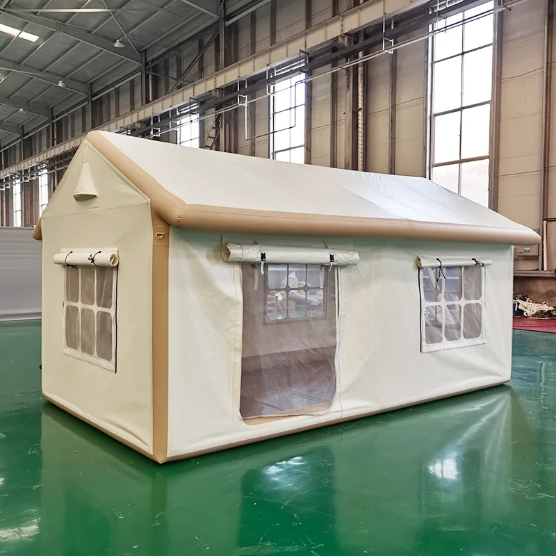 Waterproof Inflatable House for Multi Persons, Air Big Camping Tent, Custom Outdoor House, 2024