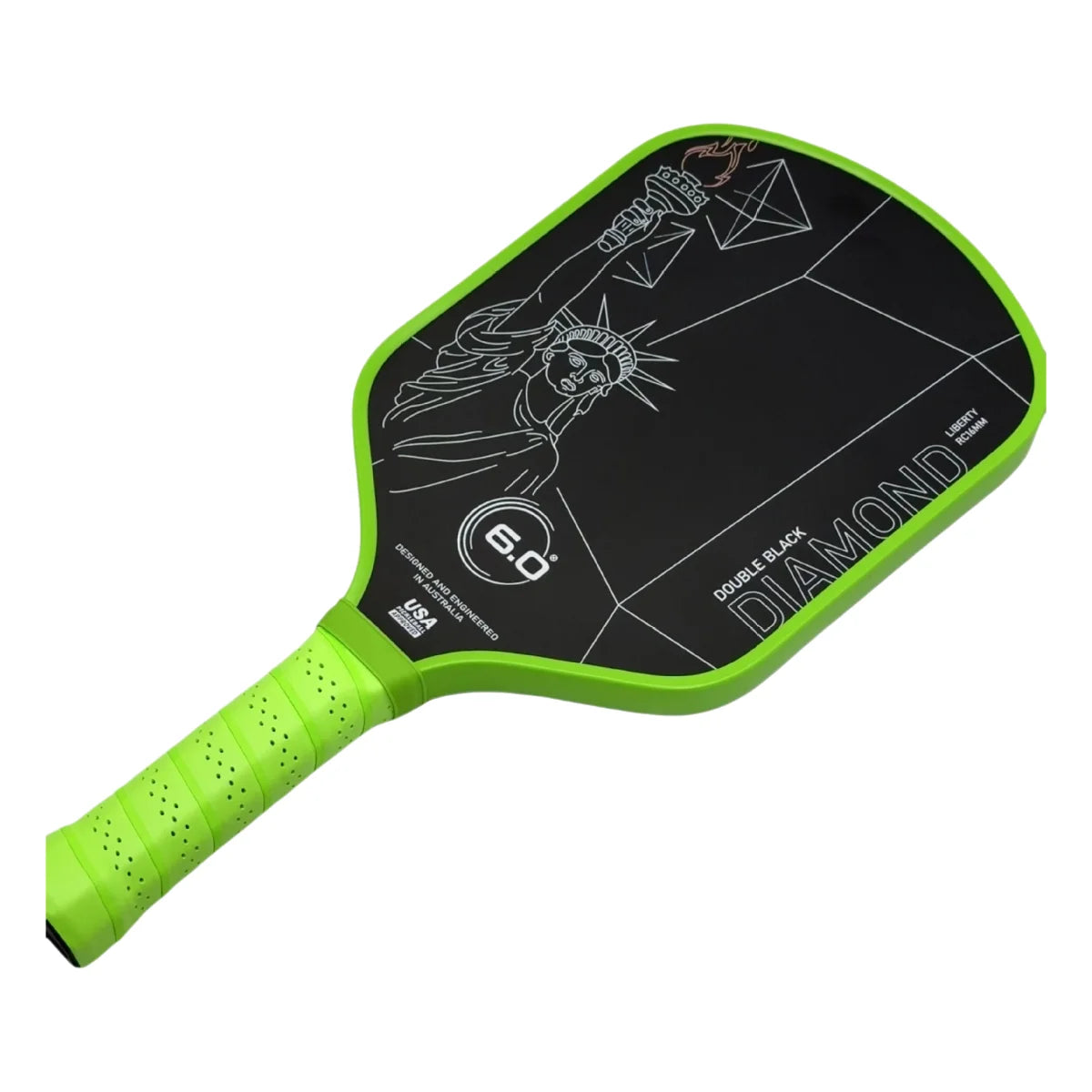 SONGYI Six Zero pickleball Racket Thermoformed T700 Double Black Diamond 16mm Professional Grade Pickleball Paddle USA Approved