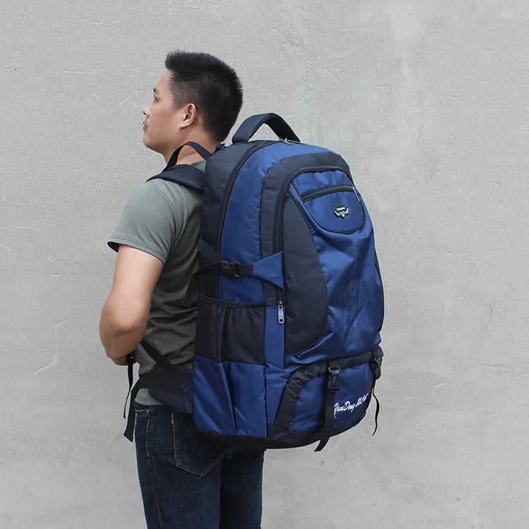 70L 85L Waterproof Hiking Backpack Large Capacity Outdoor Climbing Sports Bag Men Women Travel Mountaineering Luggage Rucksack