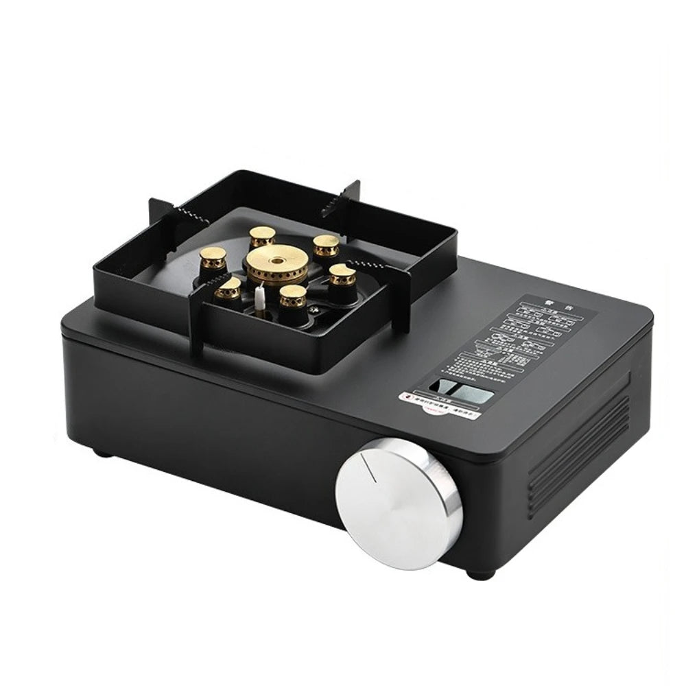 Camping Stove Portable Outdoor Gas Stove High-power Cooking Set Steak Grill Grill Outdoor Equipment