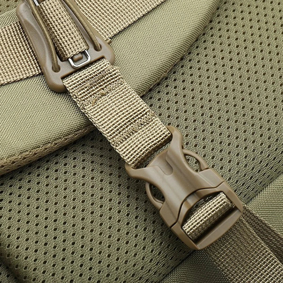 500D Tactical Backpack Multi 30D Large Capacity Mountaineering Bag with Waterproof Rain Cover Outdoor Camping Hiking Pack