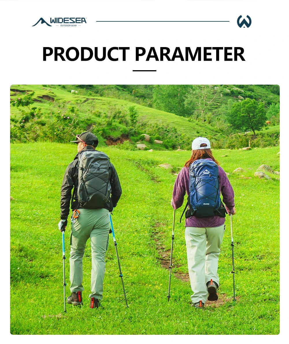 Widesea Camping Climbing Backpacks Sports Waterproof Shoulder Bag Tool Accessories Travel Backpack Camping Equipment Supplies