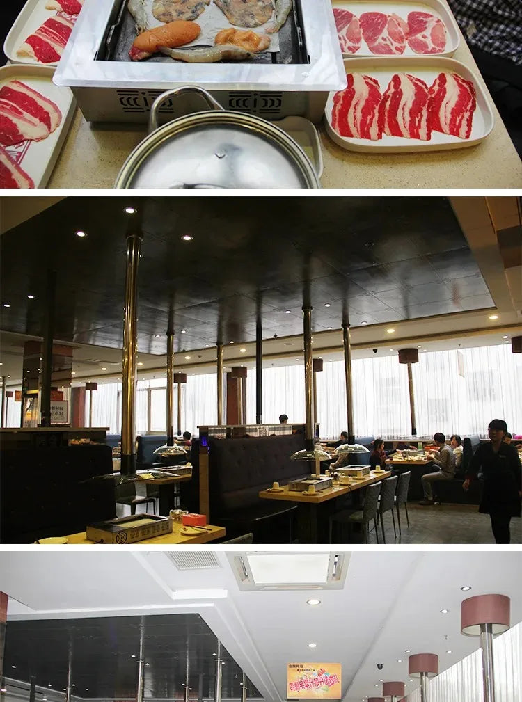 Gourmet Barbecue Grill New Design Kbbq Electric Grills Korean Smokeless Tables Electric BBQ Grill