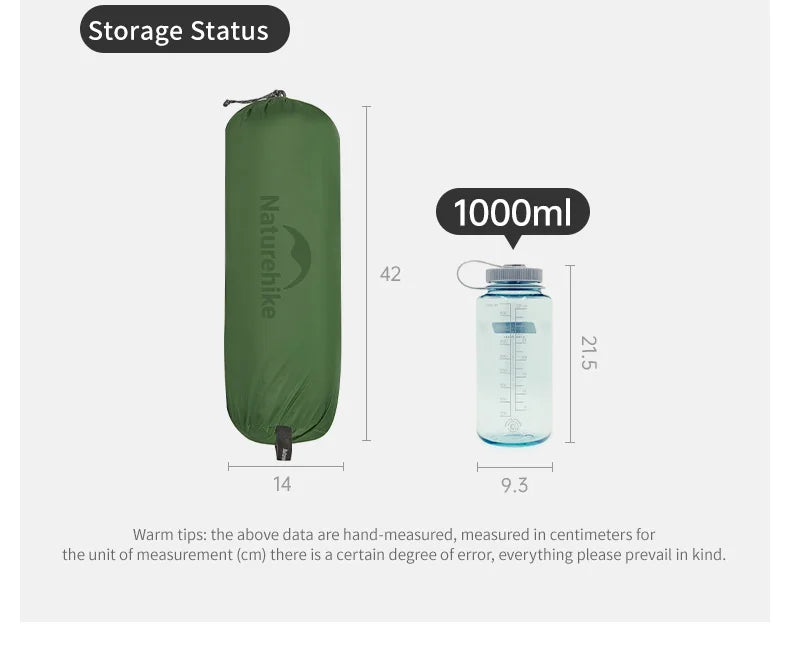 Naturehike Cloud River Pro Outdoor Camping Tent Ultralight 2 Person 20D Silicone Fabric Double-layer Waterproof Hiking Tents