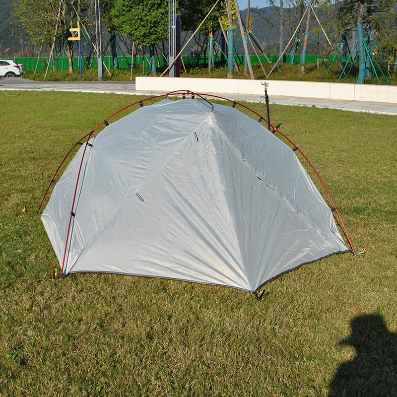Ultralight Aluminum Poles Camping Tent for 2 Person, 4 Season, PU4000 Waterproof 210T Fabric, Easy to Set Up, Hiking Tents